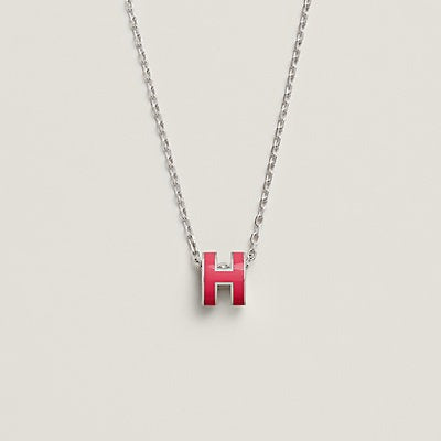 [Loran]H NECKLACE PINK