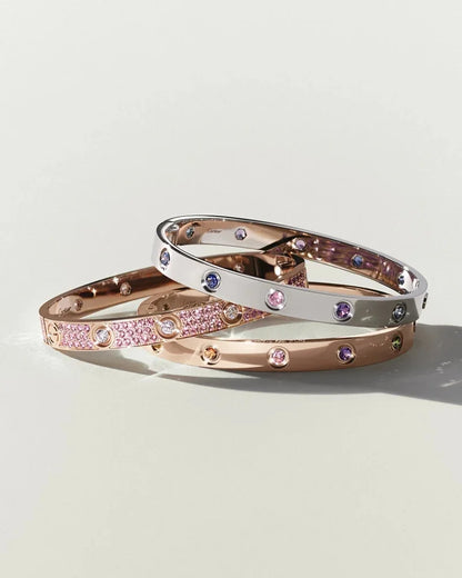 [Loran]CLASSIC 6.1MM LOVE BRACELET 10-DIAMOND FULL PAVÉ