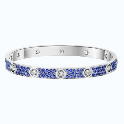 [Loran]CLASSIC 6.1MM LOVE BRACELET 10-DIAMOND FULL PAVÉ