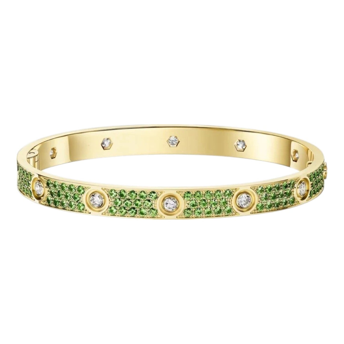 [Loran]CLASSIC 6.1MM LOVE BRACELET 10-DIAMOND FULL PAVÉ