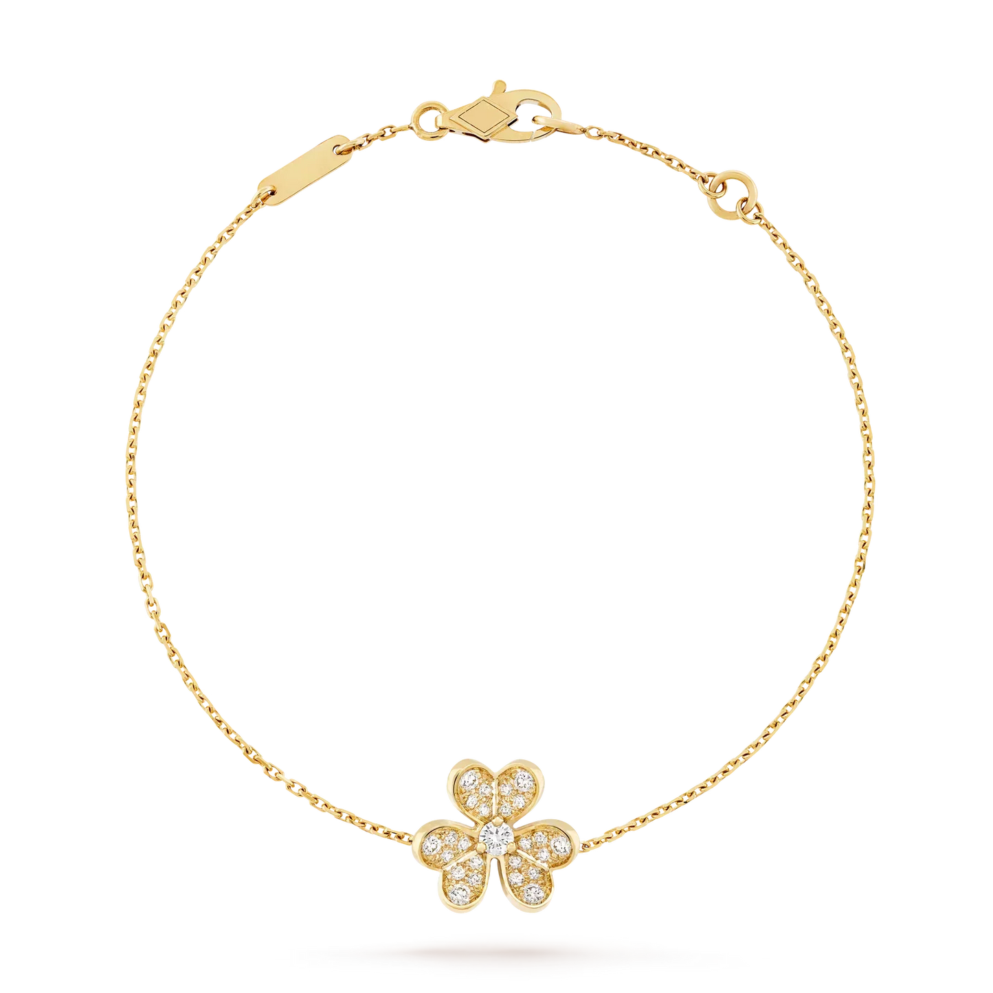 [Loran]LUMINOUS BLOSSOM SINGLE-MOTIF CHARM BRACELET