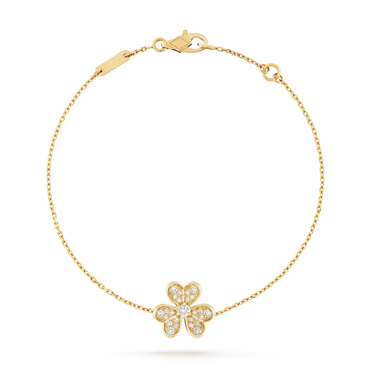 [Loran]LUMINOUS BLOSSOM SINGLE-MOTIF CHARM BRACELET