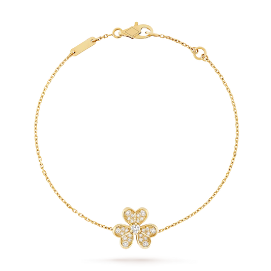 [Loran]LUMINOUS BLOSSOM SINGLE-MOTIF CHARM BRACELET