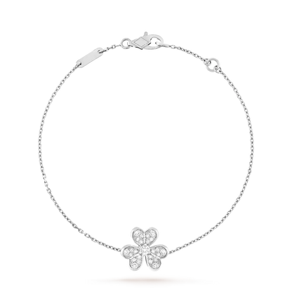 [Loran]LUMINOUS BLOSSOM SINGLE-MOTIF CHARM BRACELET