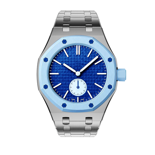[Loran]OAK POP EXCLUSIVE SILVER STEEL STRAP