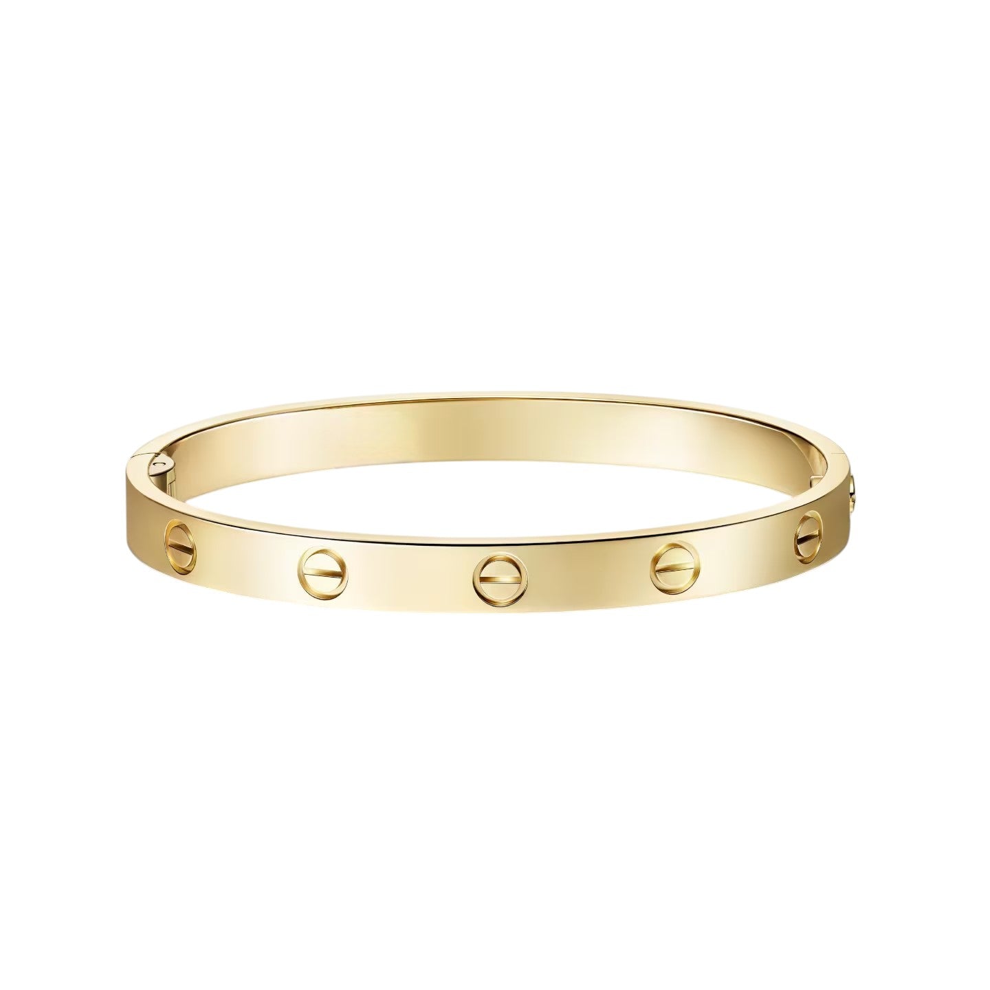 [Loran]CLASSIC 6.1MM LOVE SINGLE-SCREW CLOSURE BANGLE