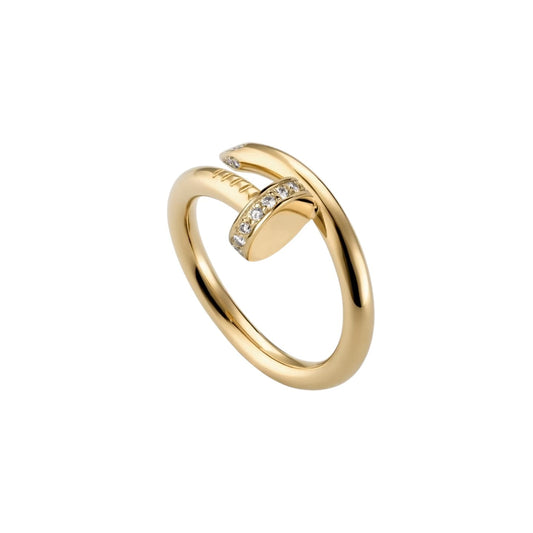 [Loran]CLOU 2.6MM DIAMOND RING