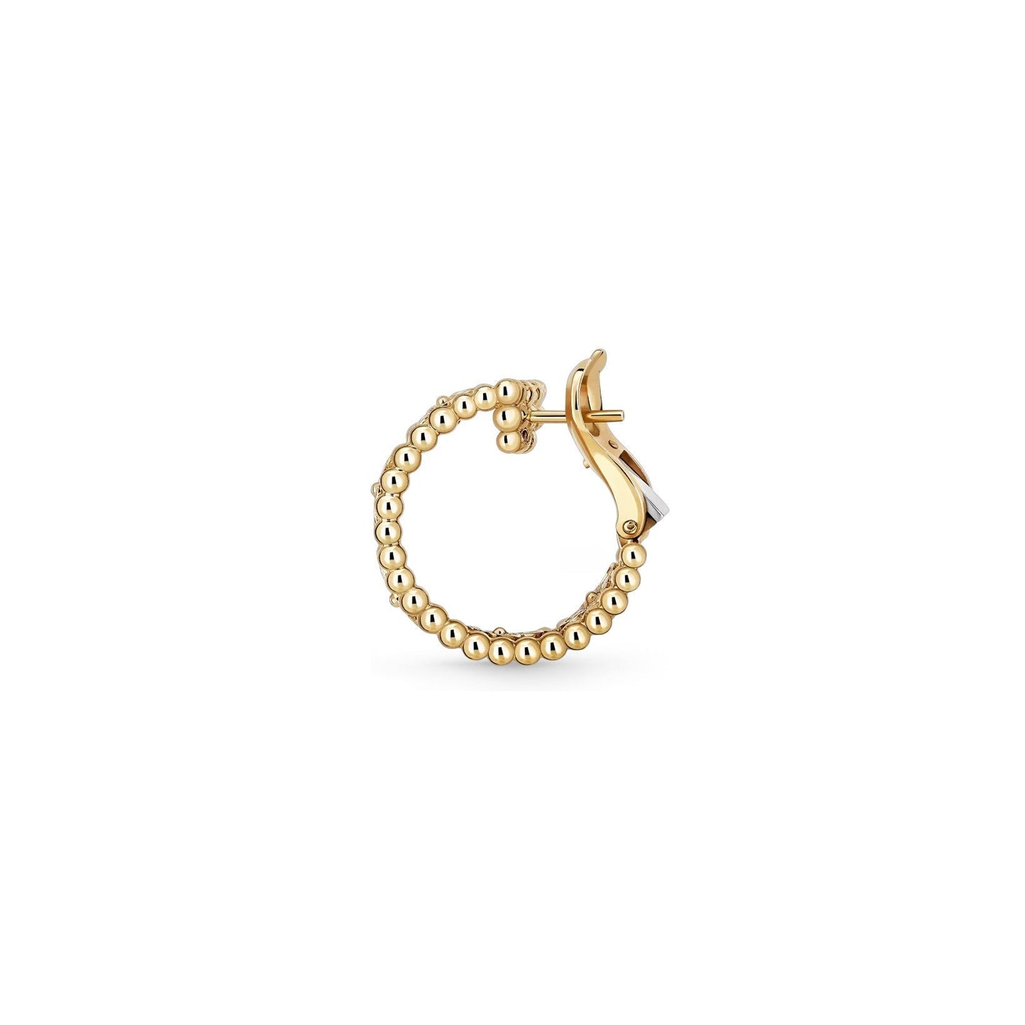 [Loran]KALEIDOSCOPE CLOVER HOOP EARRINGS