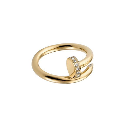 [Loran]CLOU 2.6MM DIAMOND RING