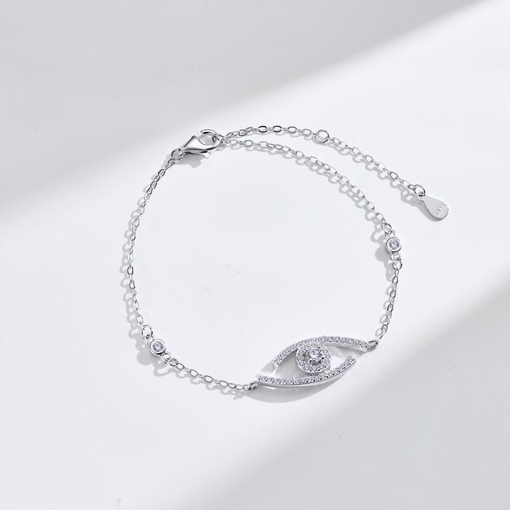 [Loran]LUCKY EYE PAVÉ-SET DIAMOND BRACELET