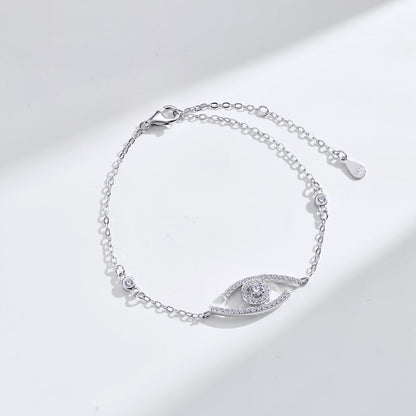 [Loran]LUCKY EYE PAVÉ-SET DIAMOND BRACELET