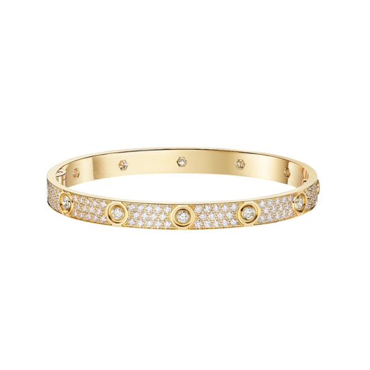[Loran]CLASSIC 6.1MM LOVE BANGLE - 10-DIAMOND FULL PAVÉ