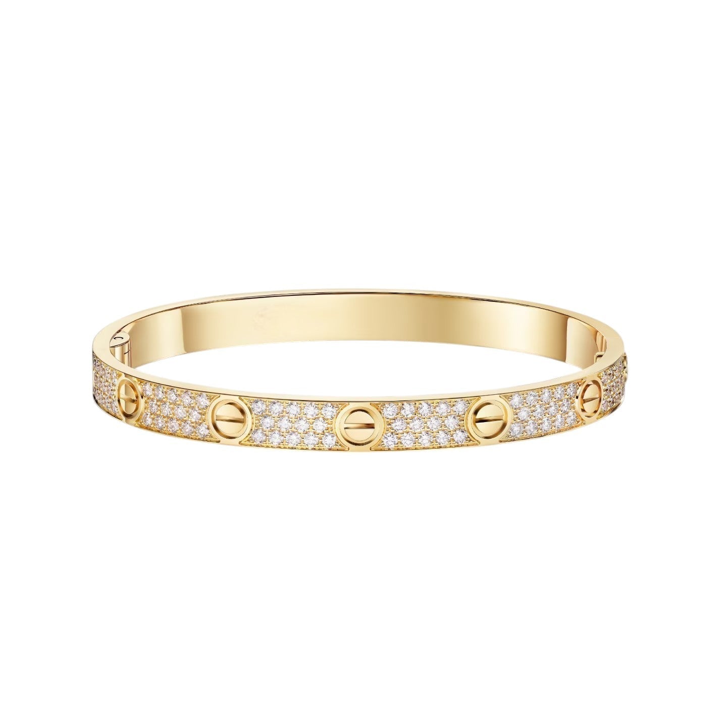 [Loran]CLASSIC 6.1MM LOVE BANGLE - FULL PAVÉ