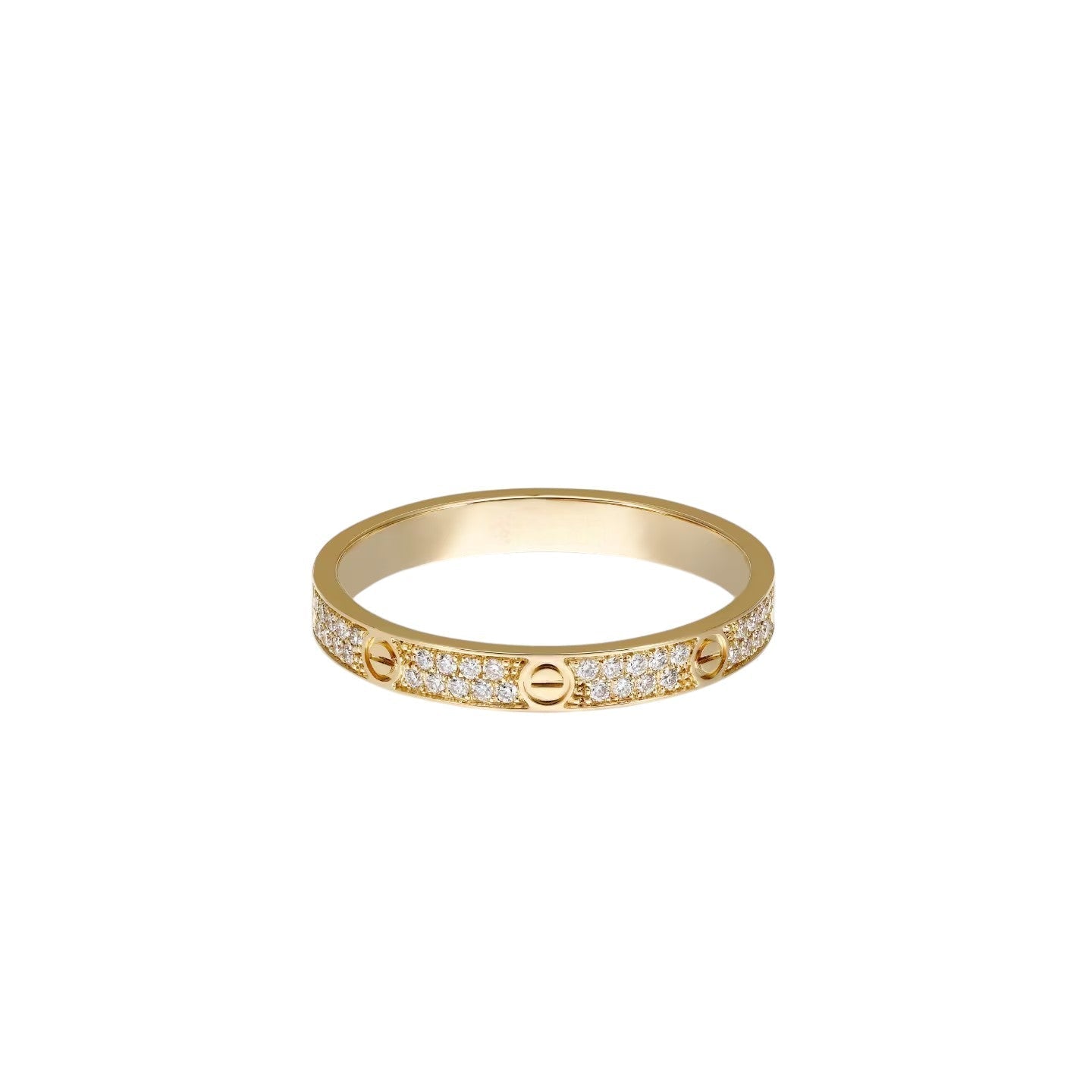 [Loran]LOVE 2.6MM PAVÉ DIAMOND RING