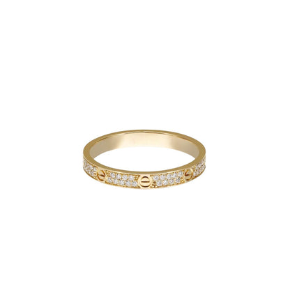 [Loran]LOVE 2.6MM PAVÉ DIAMOND RING
