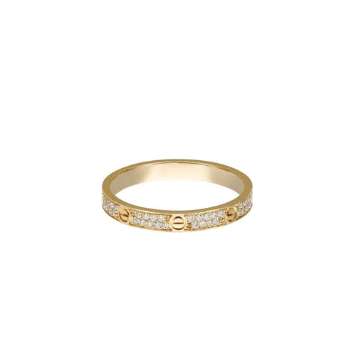 [Loran]LOVE 2.6MM PAVÉ DIAMOND RING