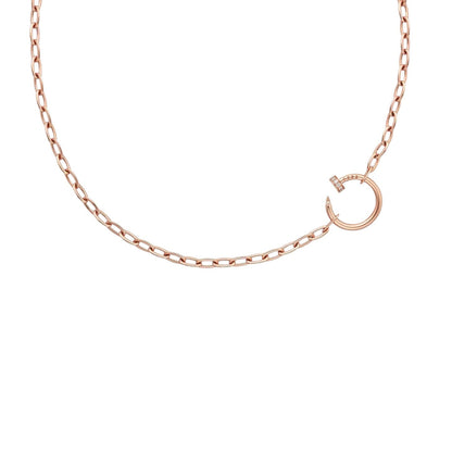 [Loran]CLOU DIAMOND NAIL PENDANT NECKLACE