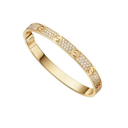 [Loran]CLASSIC 6.1MM LOVE BANGLE - FULL PAVÉ