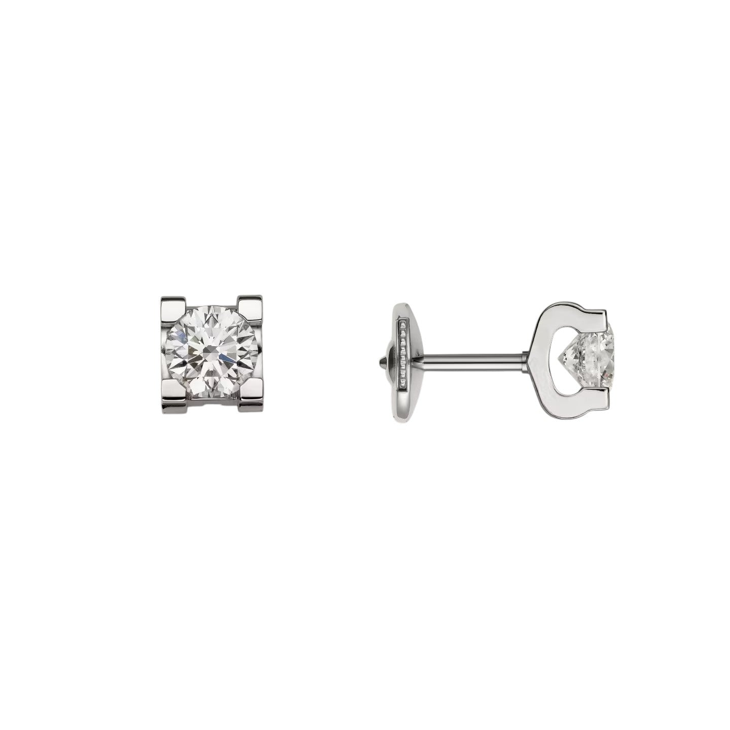 [Loran]C DE DIAMOND STUD EARRINGS