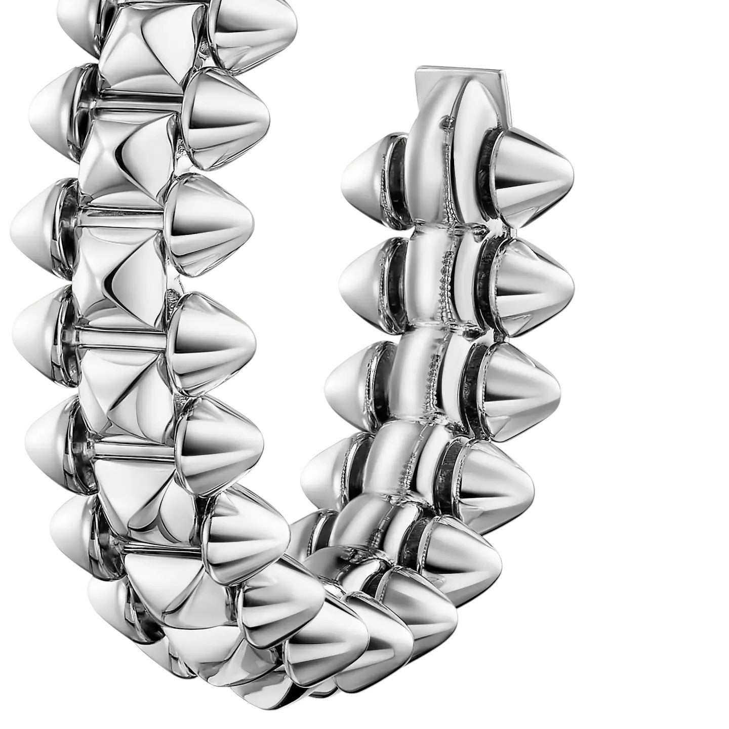 [Loran]CLASH DE 6.4MM HOOP SMALL MODEL EARRINGS