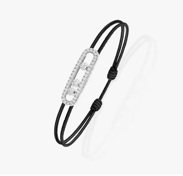 [Loran]CARE(S) PAVÉ CORD BRACELET