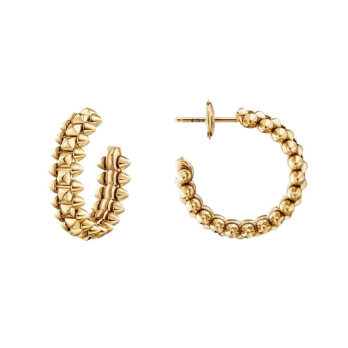 [Loran]CLASH DE 6.4MM HOOP SMALL MODEL EARRINGS