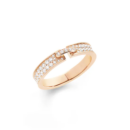 [Loran]ALLIANCE LIENS VIDENCE PAVED DIAMOND 4MM RING