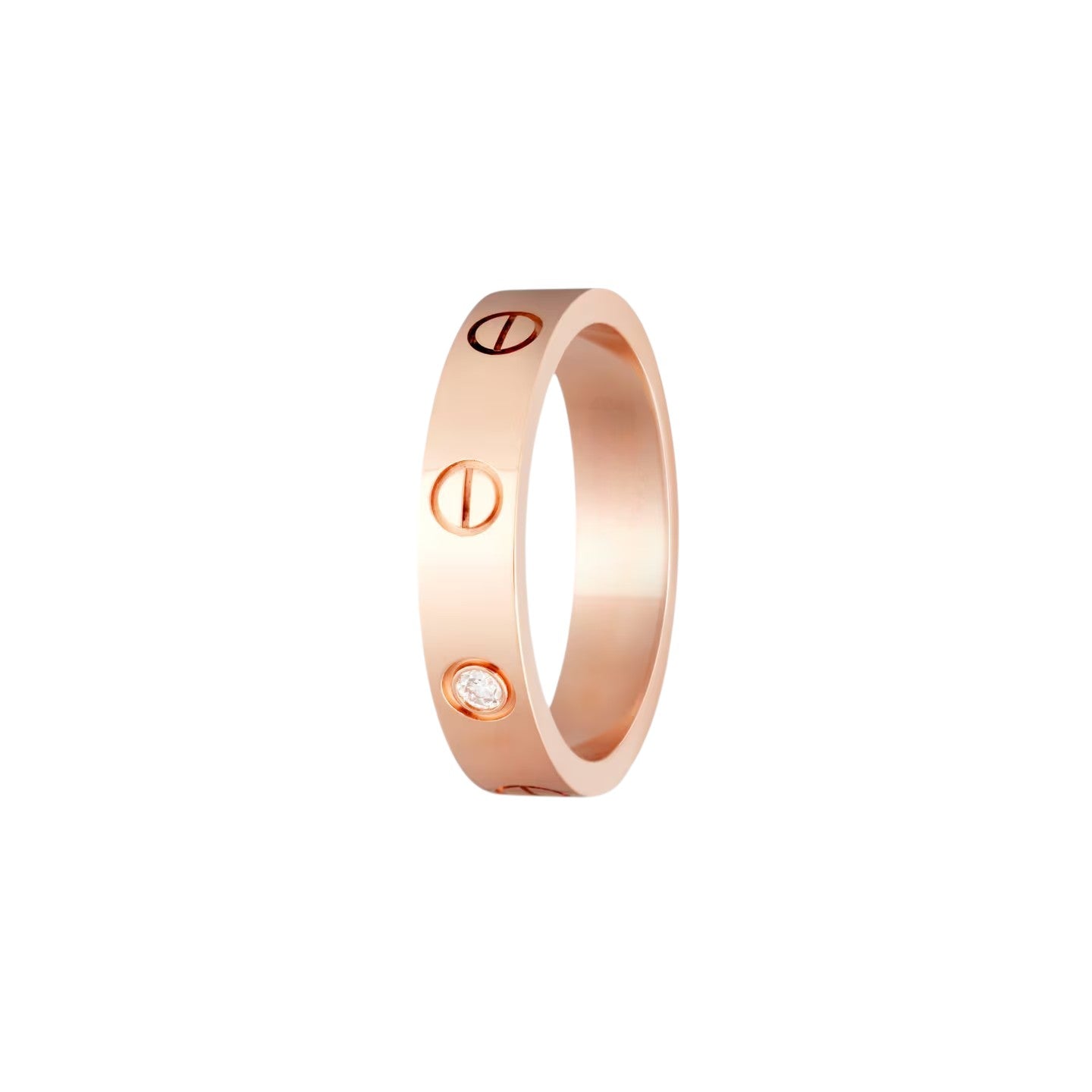 [Loran]LOVE 4MM 1 DIAMOND RING