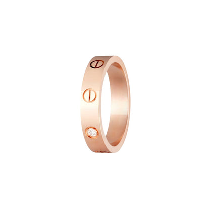 [Loran]LOVE 4MM 1 DIAMOND RING