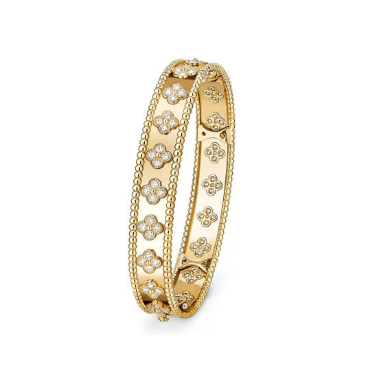 [Loran]KALEIDOSCOPE RADIANCE WIDE BANGLE BRACELET