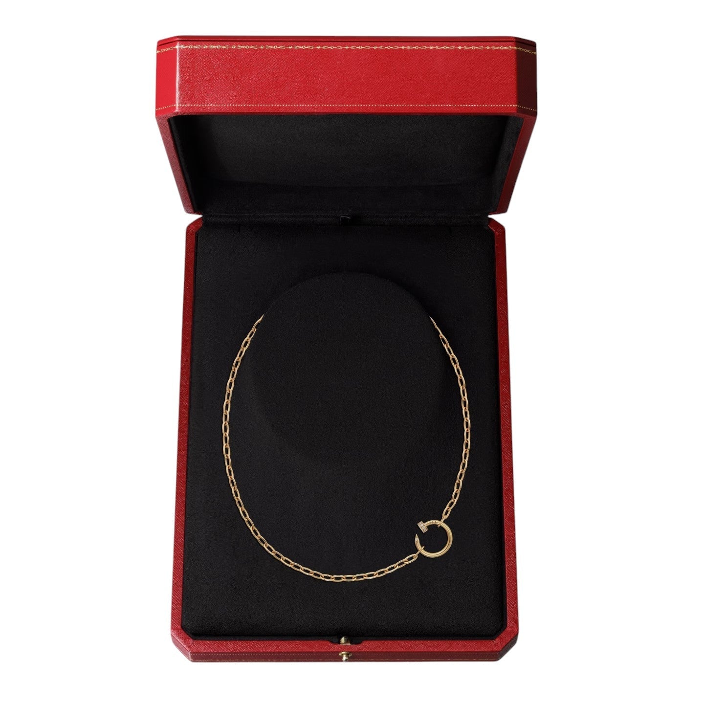 [Loran]CLOU DIAMOND NAIL PENDANT NECKLACE