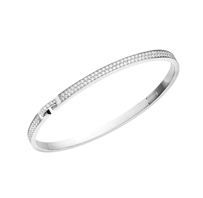 [Loran]LIENS VIDENCE DIAMOND PAVED BRACELET