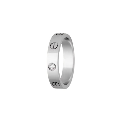 [Loran]LOVE 4MM 1 DIAMOND RING