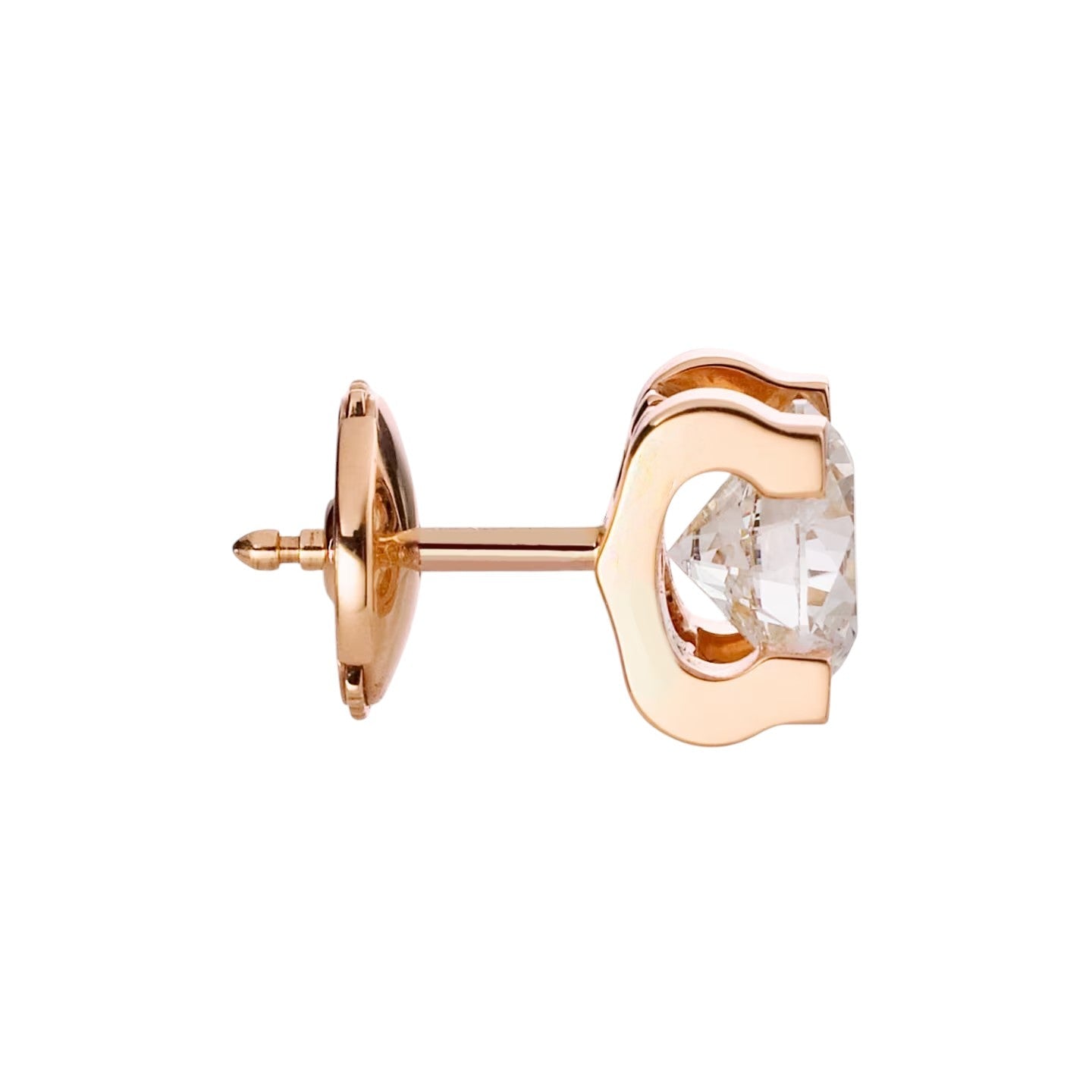 [Loran]C DE DIAMOND STUD EARRINGS