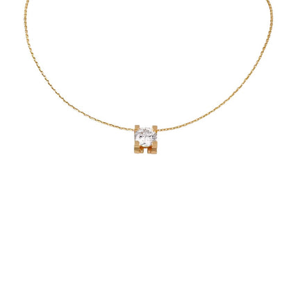 [Loran]C DE PENDANT DIAMOND NECKLACE