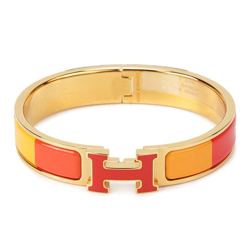 [Loran]H BRACELET ORANGE RAINBOW CERAMIC