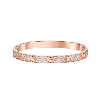 [Loran]CLASSIC 6.1MM LOVE BANGLE - FULL PAVÉ