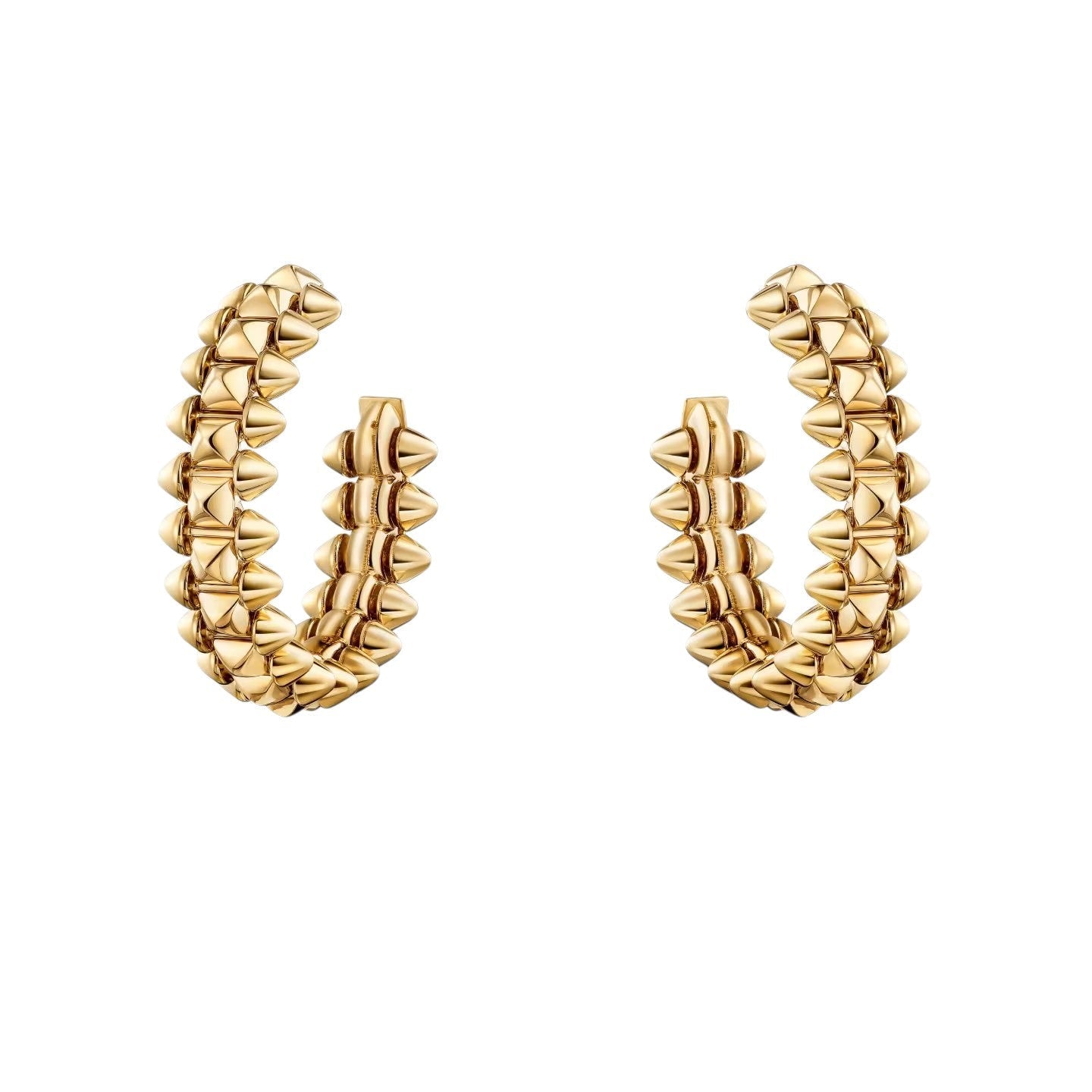 [Loran]CLASH DE 6.4MM HOOP SMALL MODEL EARRINGS
