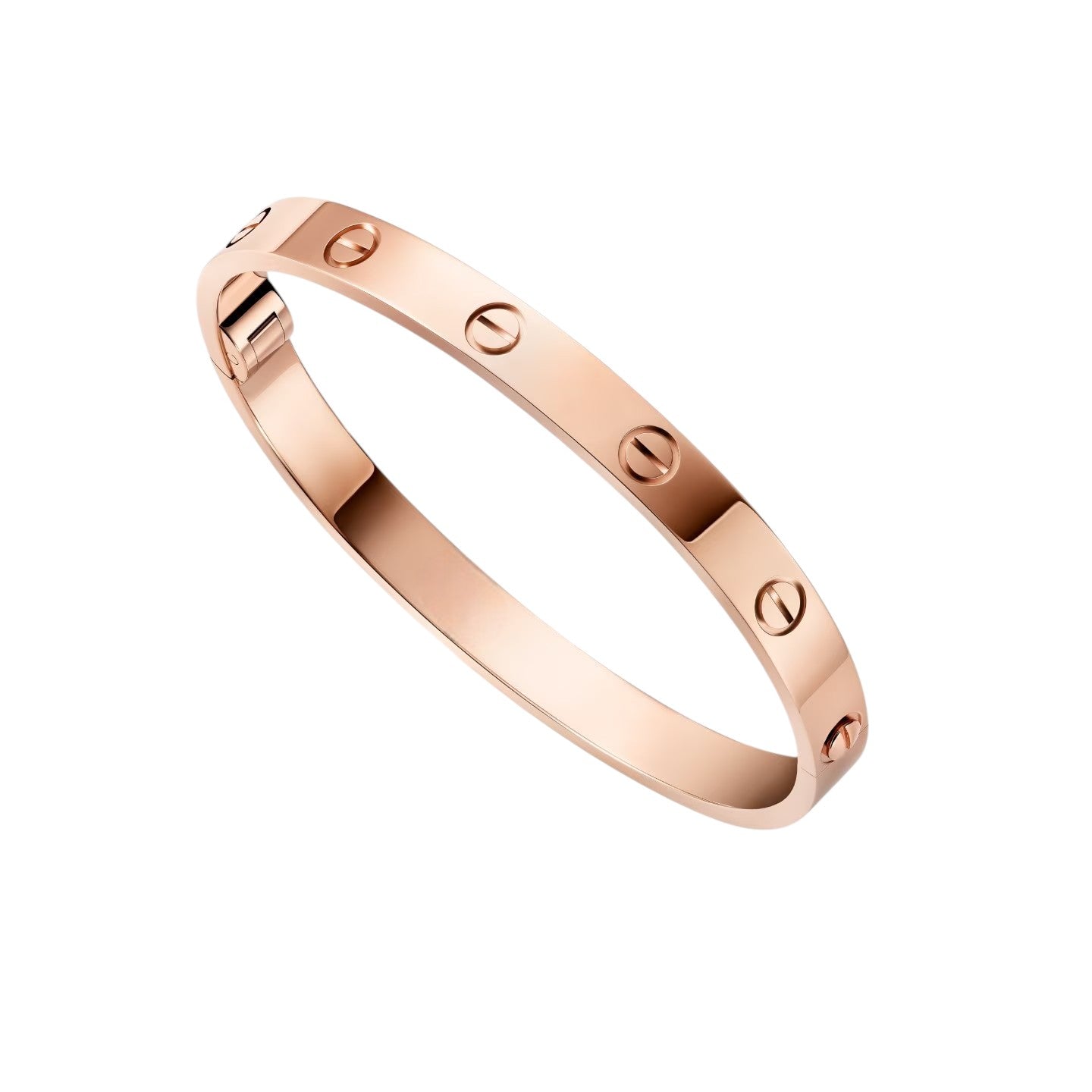 [Loran]CLASSIC 6.1MM LOVE SINGLE-SCREW CLOSURE BANGLE
