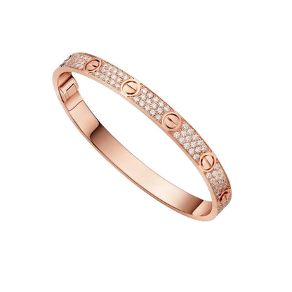 [Loran]CLASSIC 6.1MM LOVE BANGLE - FULL PAVÉ