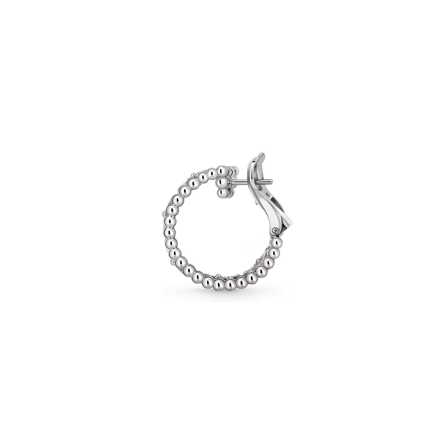 [Loran]KALEIDOSCOPE CLOVER HOOP EARRINGS
