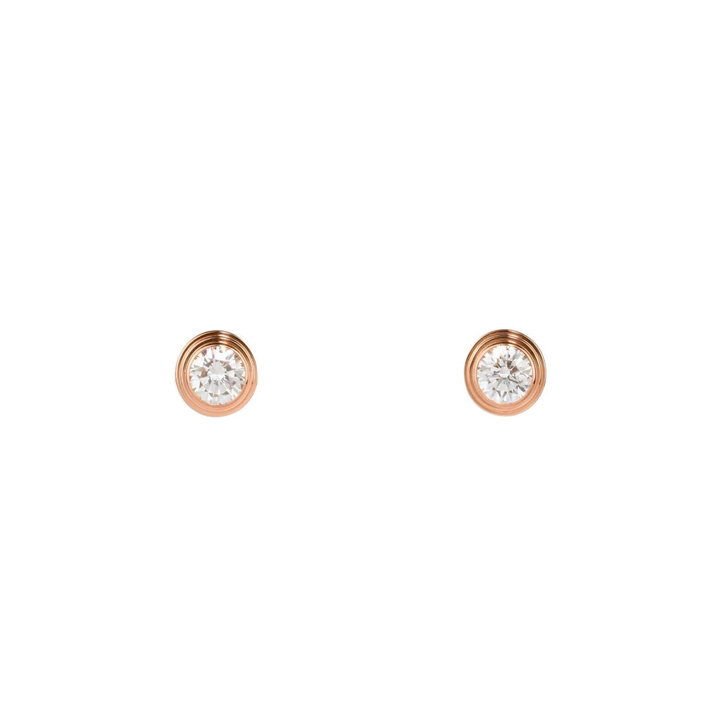 [Loran]D'AMOUR 5MM DIAMOND STUD EARRINGS