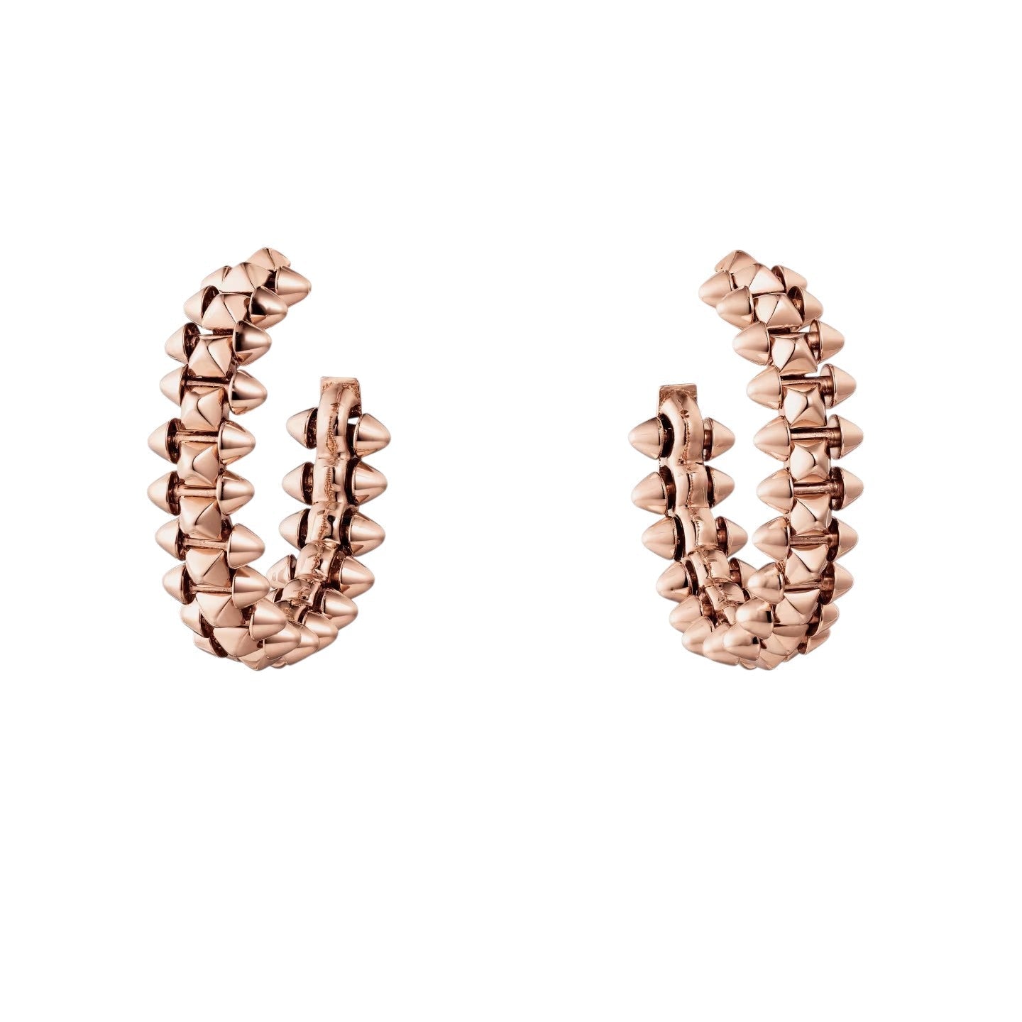 [Loran]CLASH DE 6.4MM HOOP SMALL MODEL EARRINGS