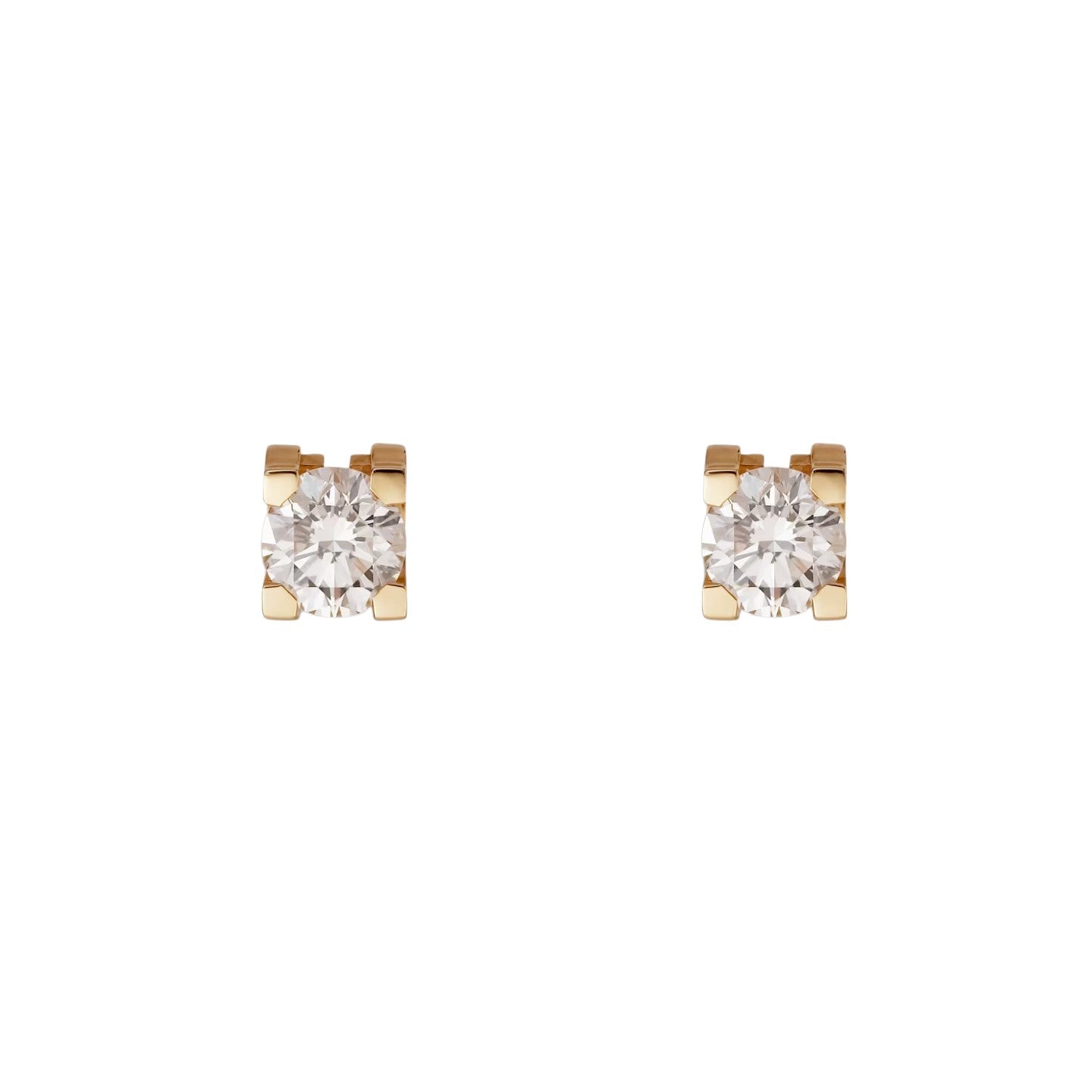 [Loran]C DE DIAMOND STUD EARRINGS