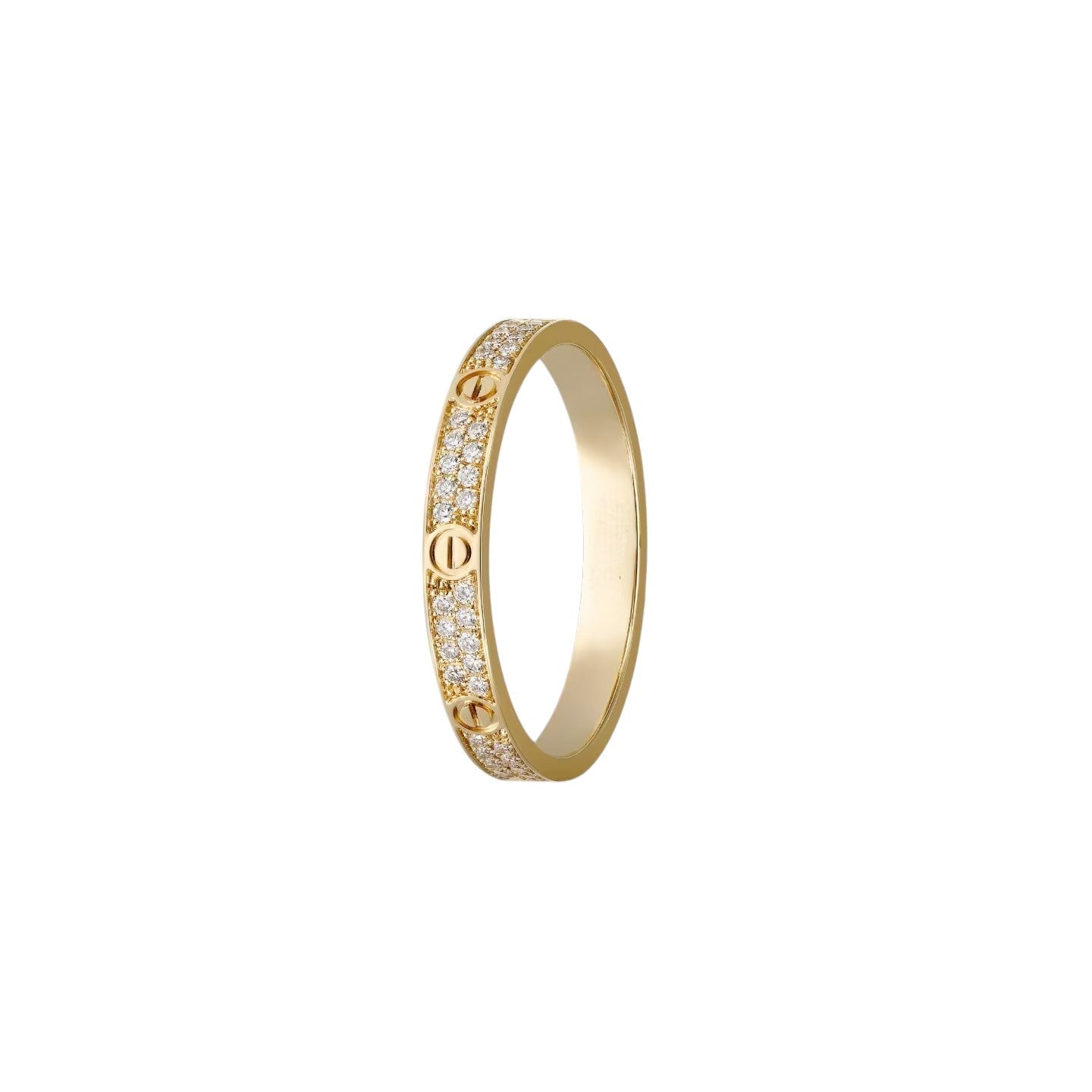 [Loran]LOVE 2.6MM PAVÉ DIAMOND RING