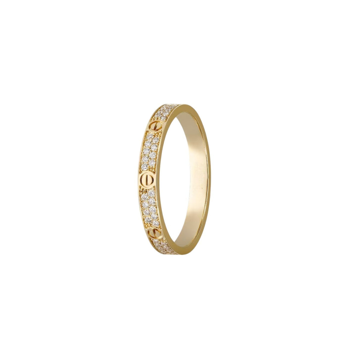 [Loran]LOVE 2.6MM PAVÉ DIAMOND RING