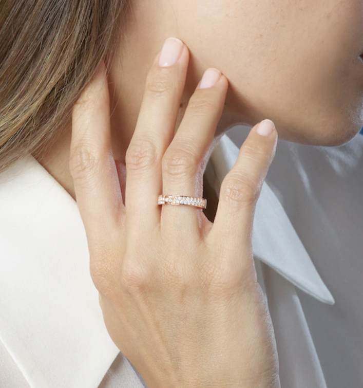 [Loran]ALLIANCE LIENS VIDENCE PAVED DIAMOND 4MM RING