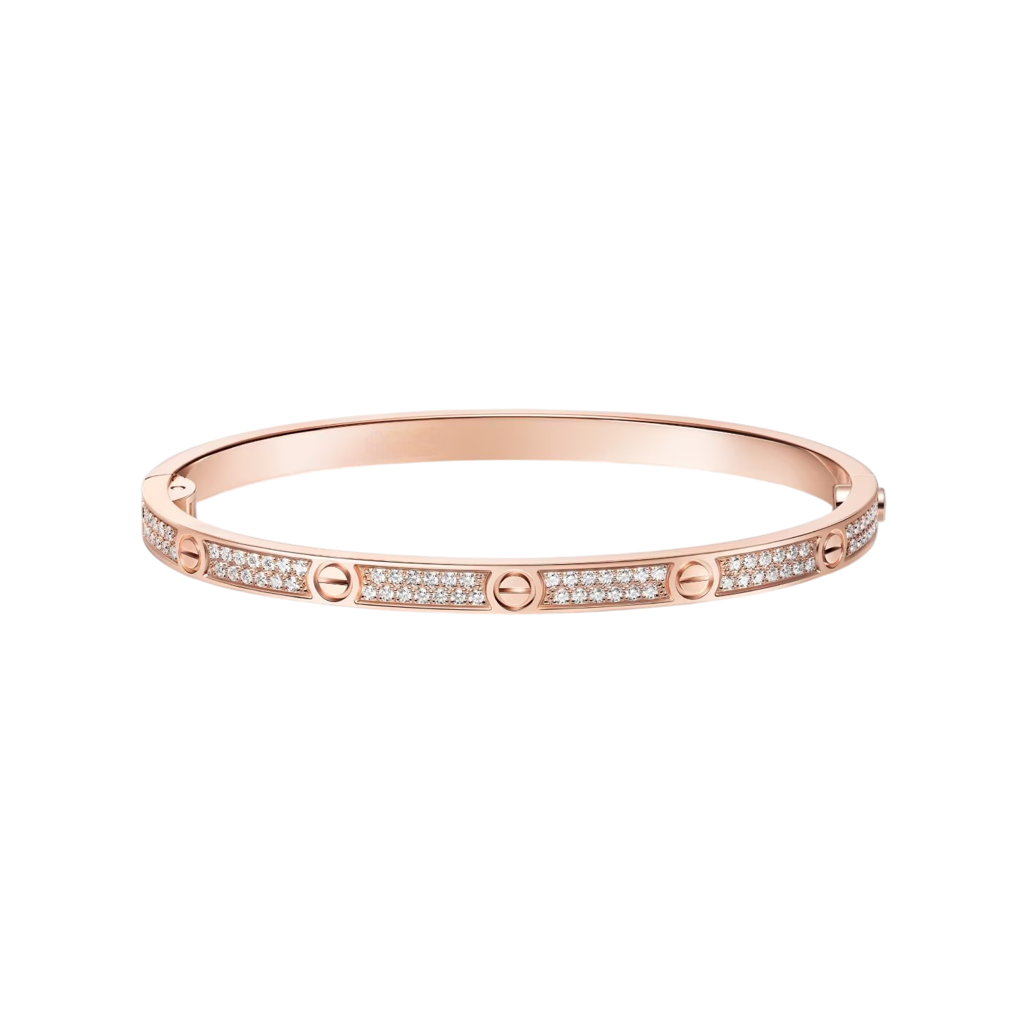 [Loran]CLASSIC 3.65MM LOVE FULL PAVE BANGLE