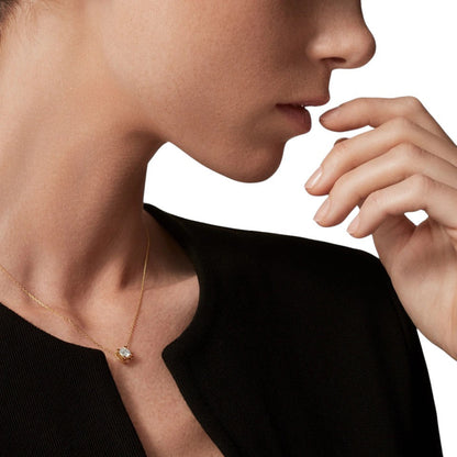 [Loran]C DE PENDANT DIAMOND NECKLACE