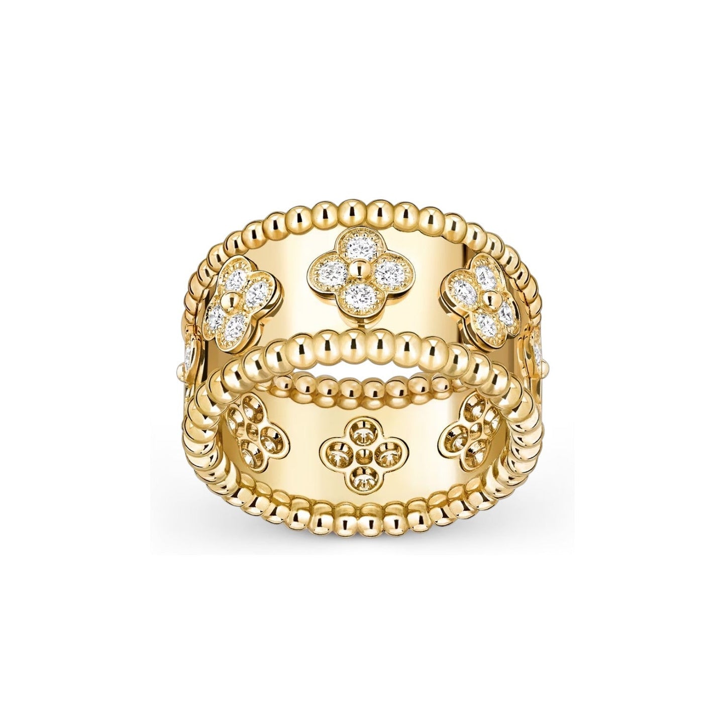 [Loran]KALEIDOSCOPE RADIANCE WIDE BAND RING